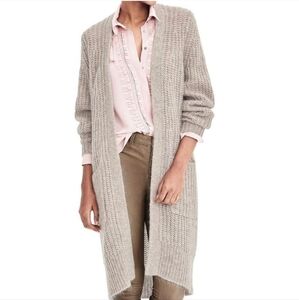 Banana Republic Open Front Heritage Collection Cardigan size S tan brown color